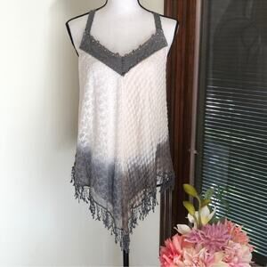 Hazel | Anthropologie Crochet Tank Top Size S